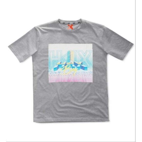 H4X Men's Nari Graphic T-Shirt Gray Size Large - Picture 1 of 3